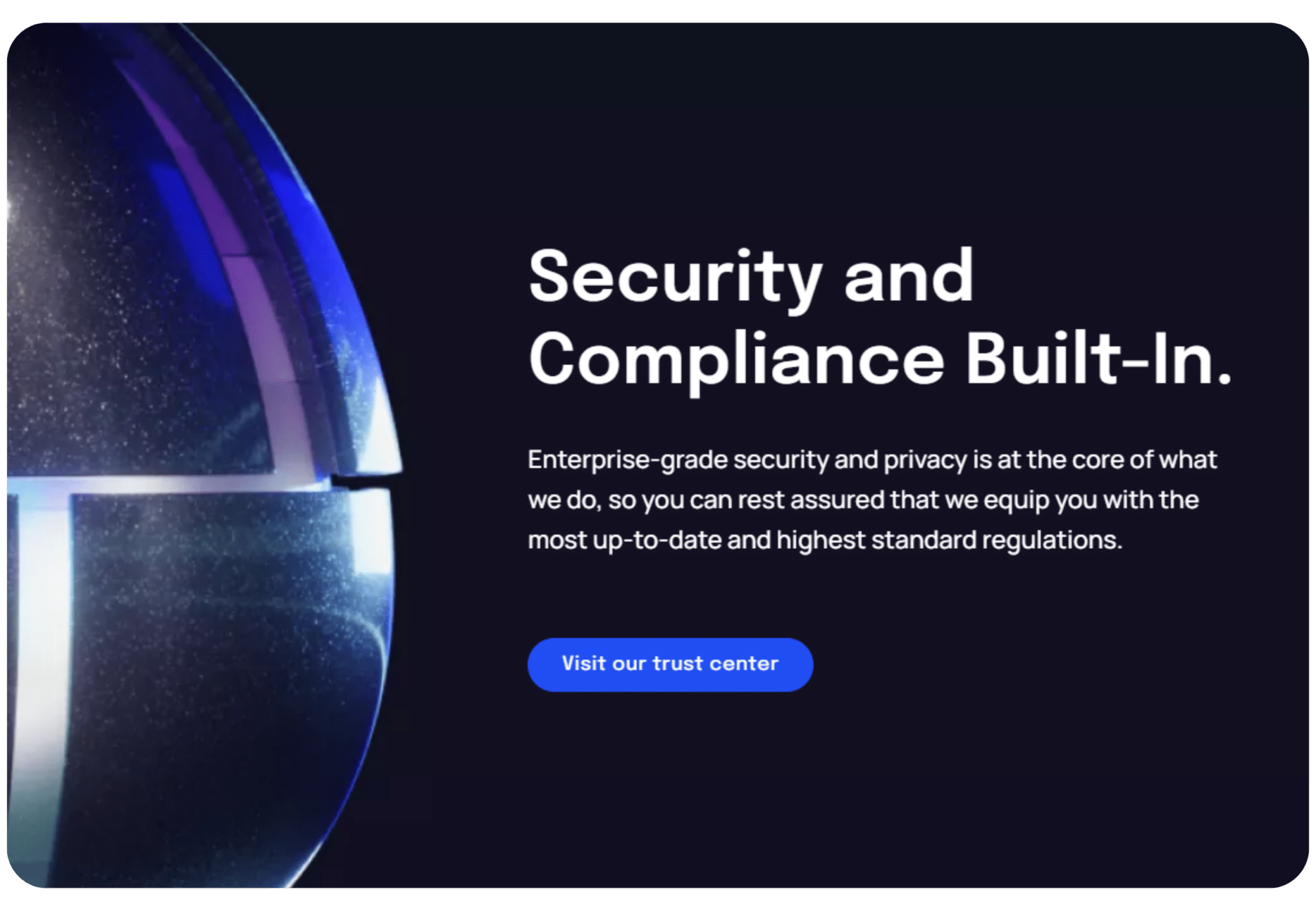 Security and Compliance Built-in - Frontegg