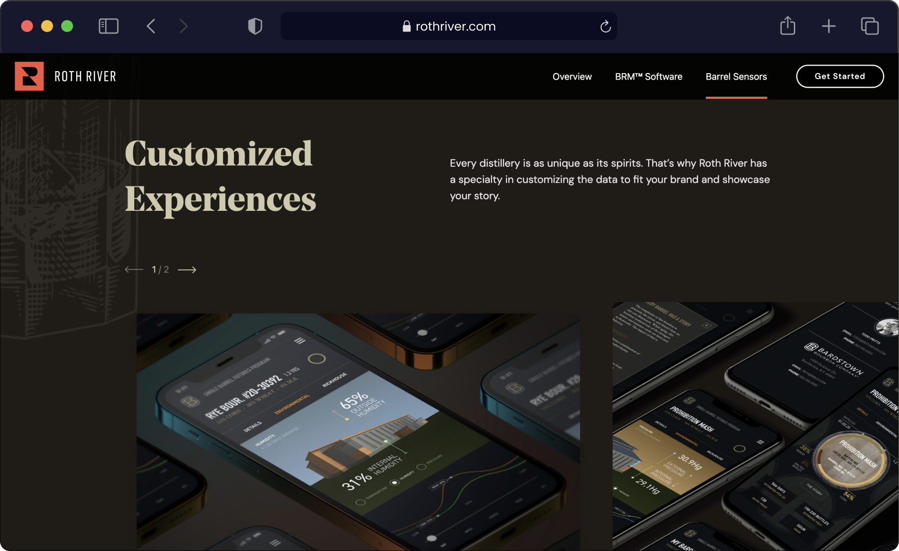 roth river web interface
