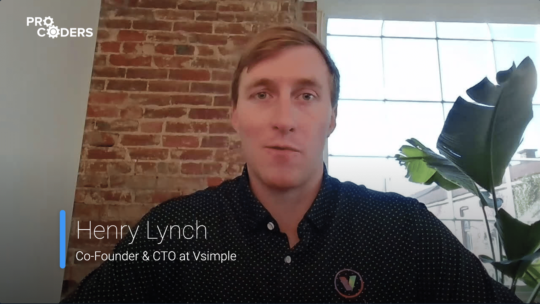 Henry Lynch co-founder & CTO at VSimple