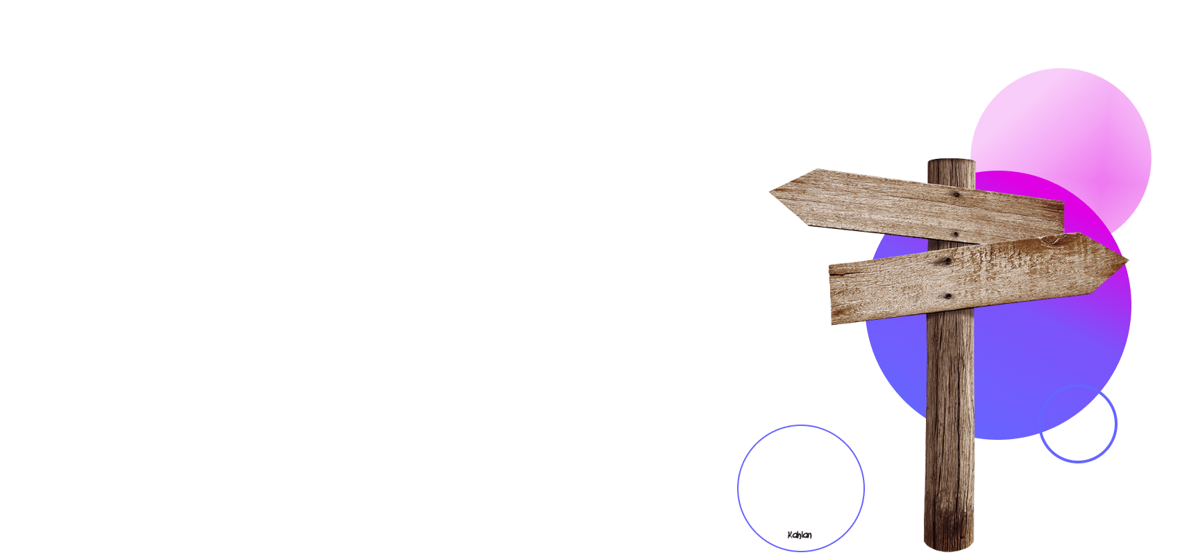 direction wood board