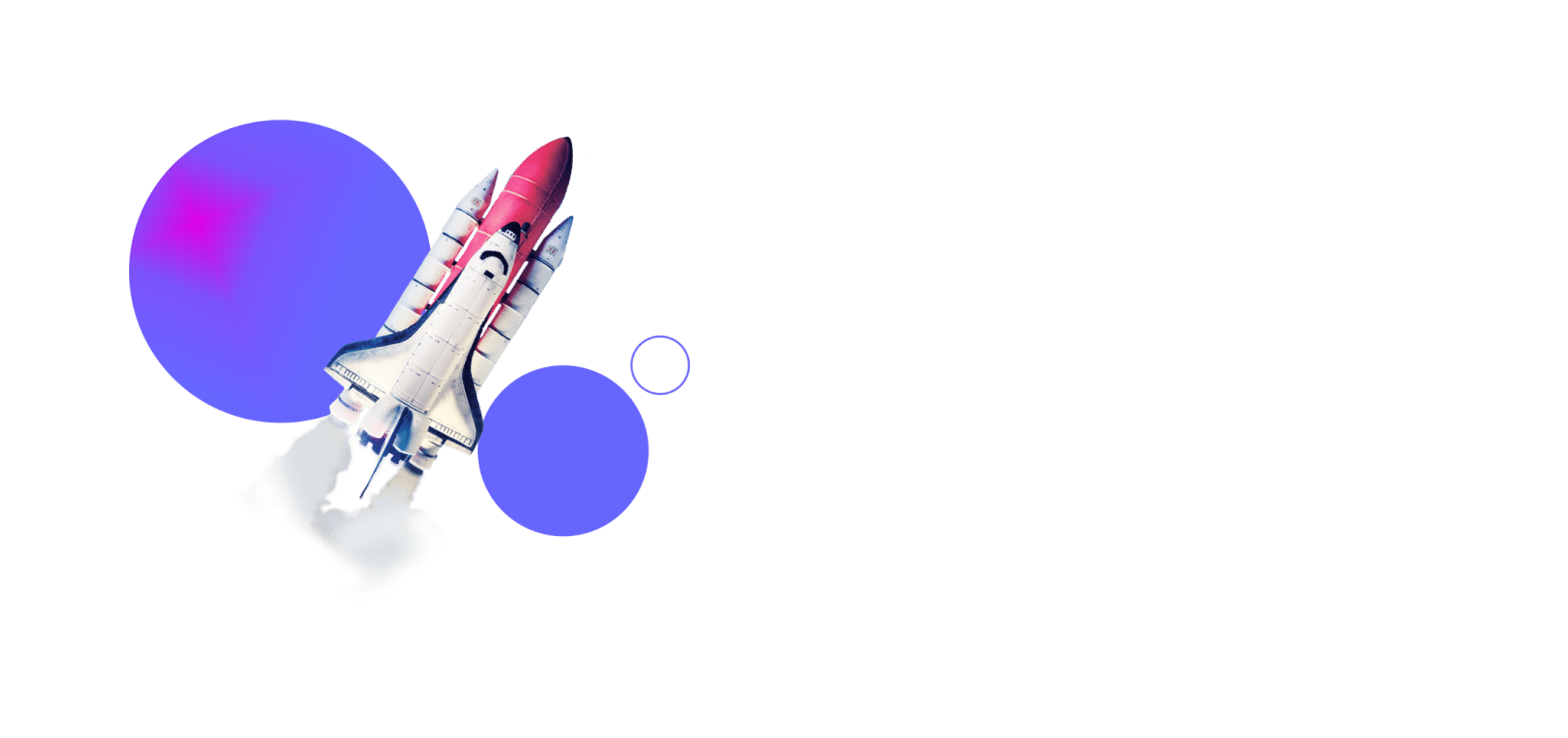 rocket taking off