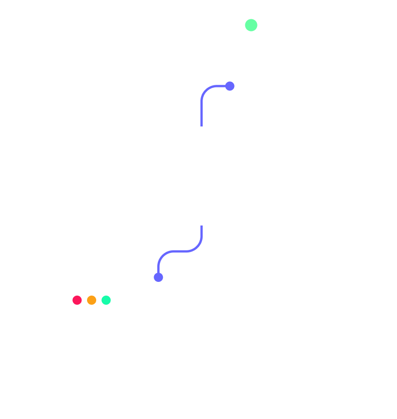 website illustrationof two browser windows connected through internet