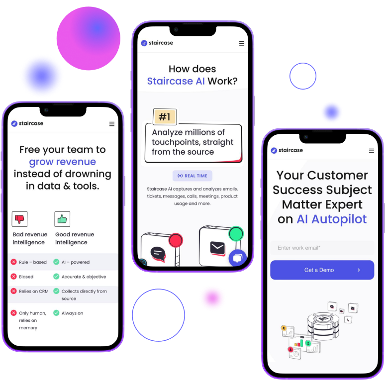 staricase website phone