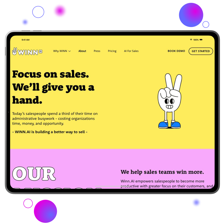 Winn site ipad