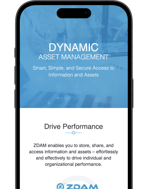 Zdam case study mobile preview